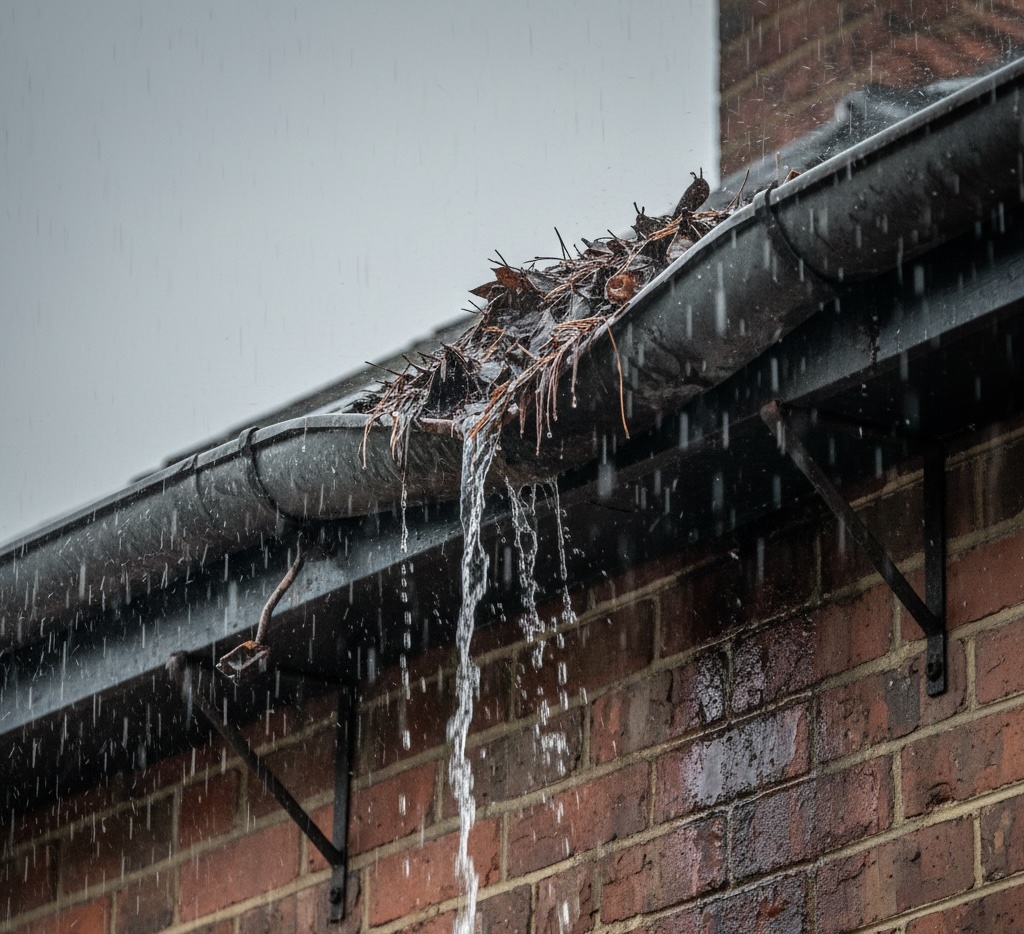 gutter repairs, downpipe repairs